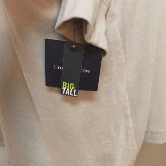 Croft & Barrow Tan Shirt 3XB NWTS - Picture 6 of 9